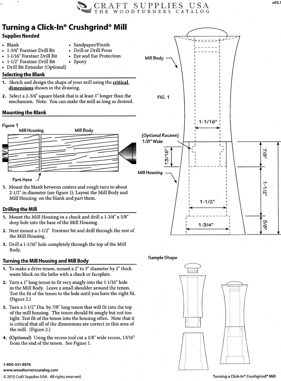 How to turn a PepperMill